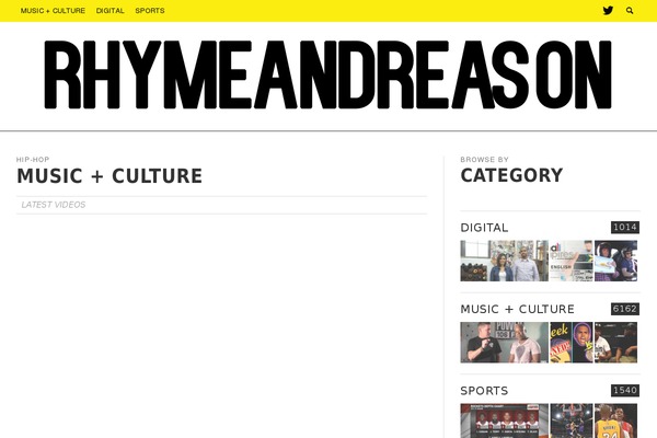 PRESSO theme site design template sample