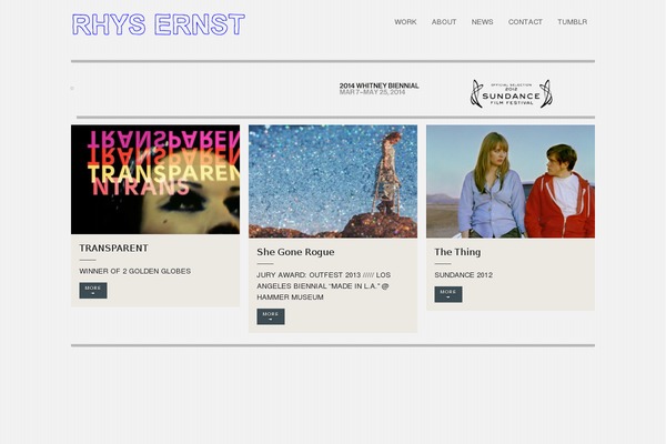 Andante theme site design template sample