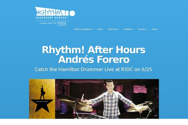 rhythmdiscoverycenter.org site used Divirdc