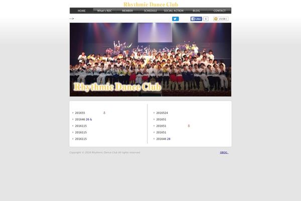 Rdc theme site design template sample