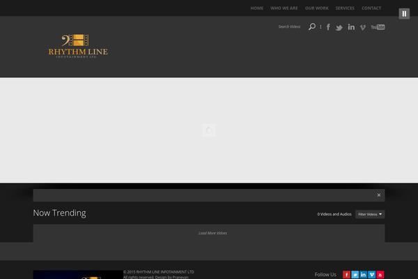 rhythmlineinfotainment.com site used Social_play