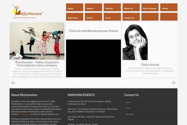 Metro theme site design template sample