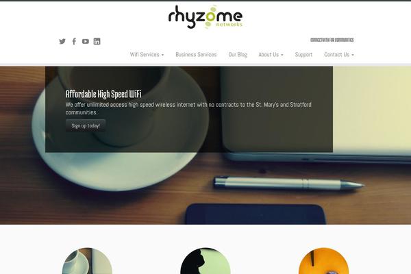 Customizr theme site design template sample