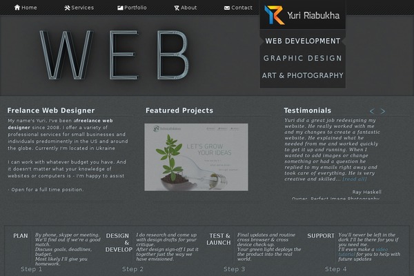 riabukha.com site used Yr