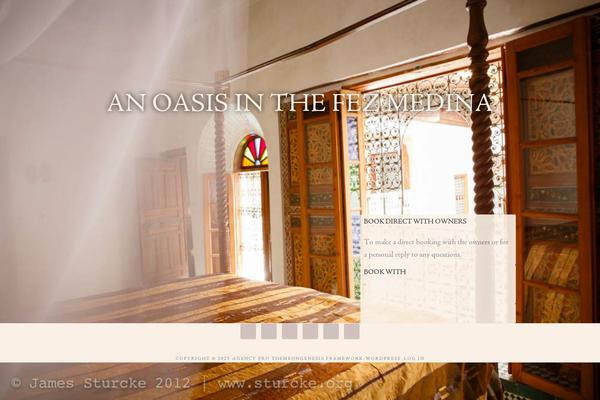 Site using WP-Backgrounds Lite plugin