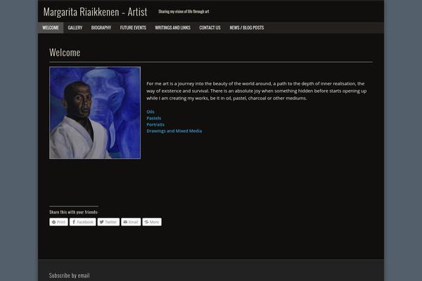 Site using Photospace Responsive Gallery plugin