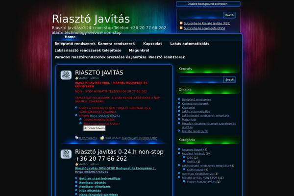 KillerLight theme site design template sample