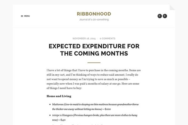 Hoffman theme site design template sample