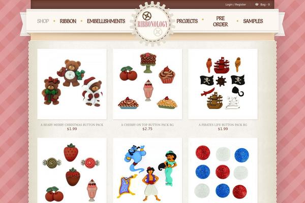 Retro theme site design template sample