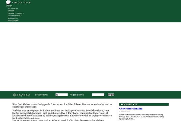 Site using RSS Retriever plugin