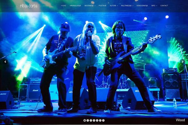 Music Club 1.4 theme site design template sample