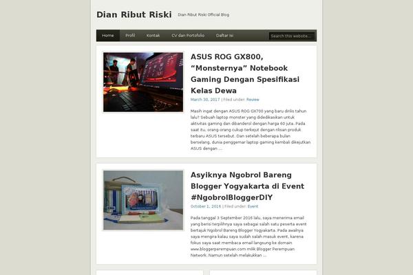 Esplanade theme site design template sample