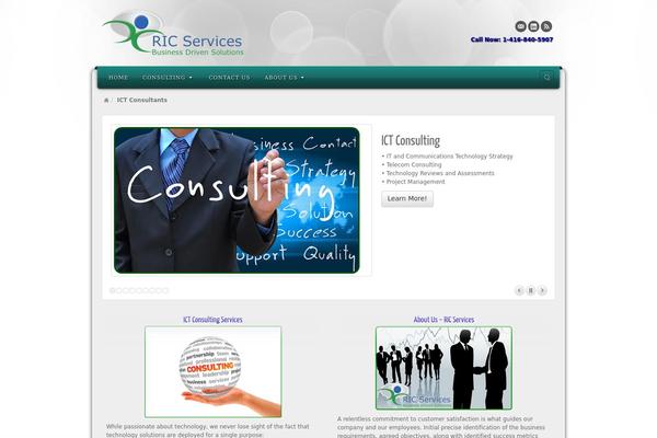 Alyeska theme site design template sample