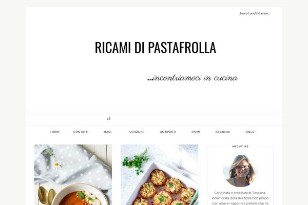 Isabelle theme site design template sample