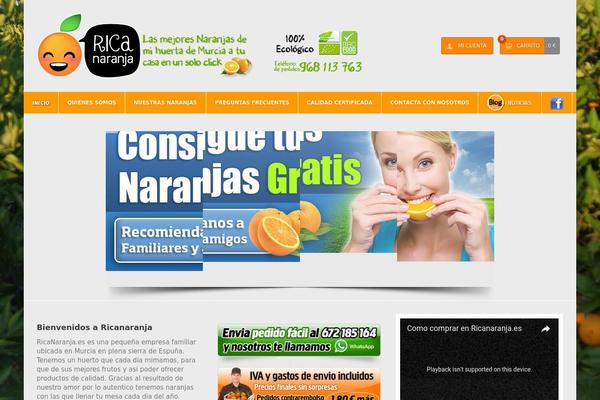 ricanaranja.es site used Wowshop