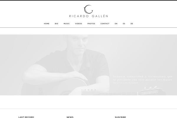 Promenade theme site design template sample