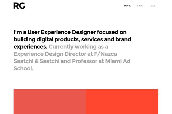 Semplice theme site design template sample