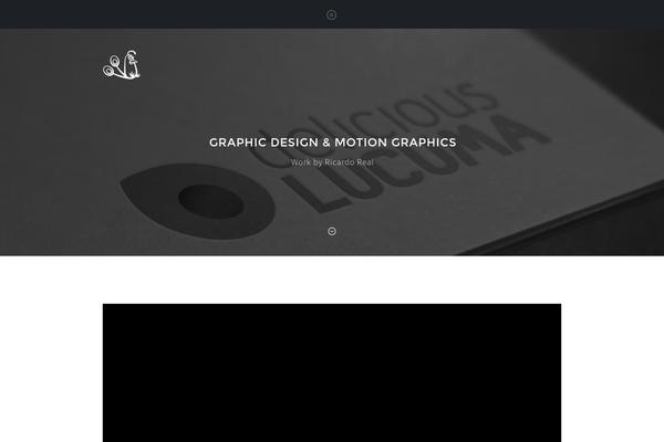 ricardoreal.com site used Fayce