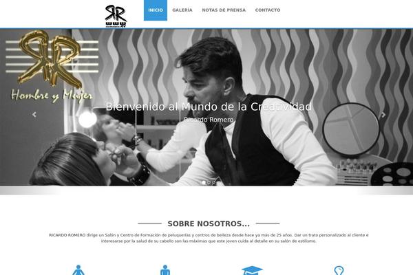 Simplify theme site design template sample
