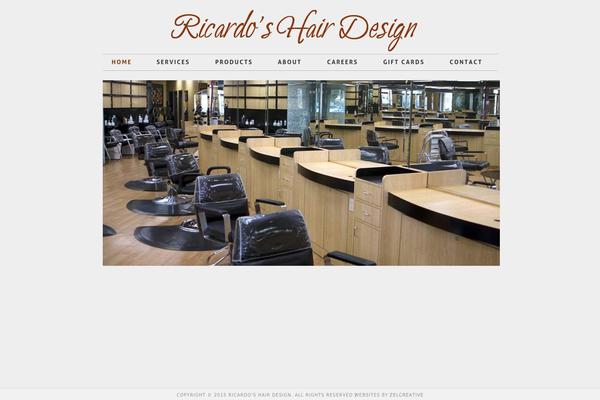 Thesis 1.8.5 theme site design template sample