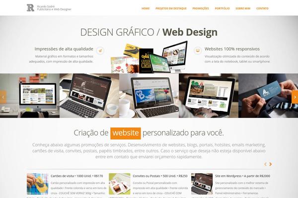 Site theme site design template sample