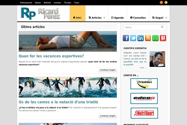 Site using Events Manager plugin