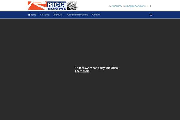 riccigomme.it site used Marine