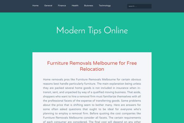 Kichu theme site design template sample