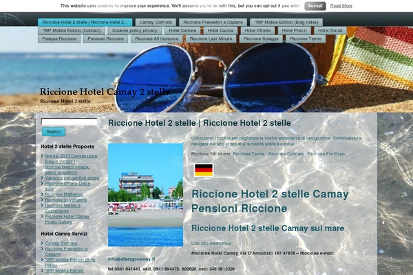 Site using Contact Coldform plugin