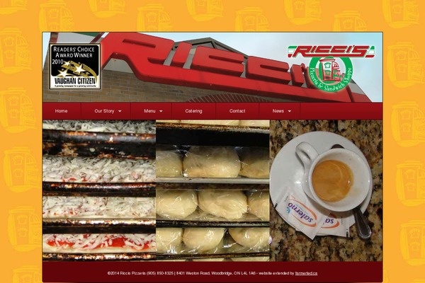 Complexity theme site design template sample