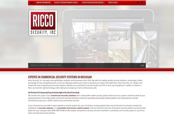 ricco theme websites examples