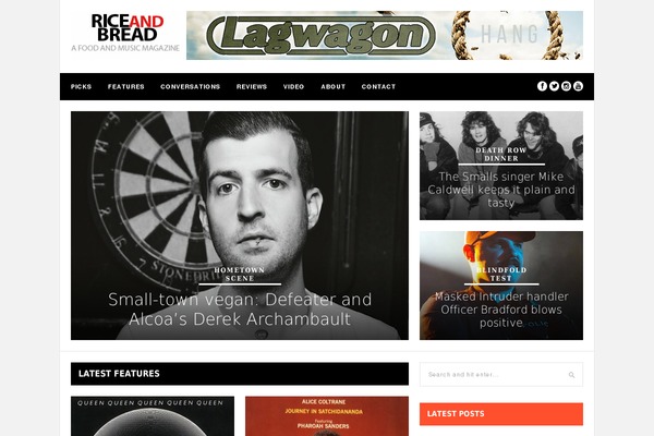 Blossom PinIt theme site design template sample