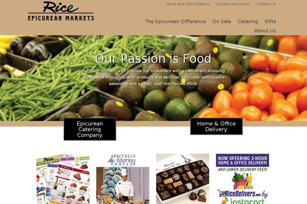 Genesis theme site design template sample