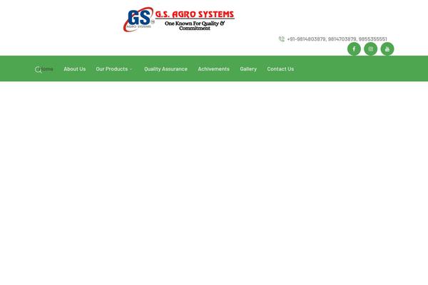 Agrikole theme site design template sample