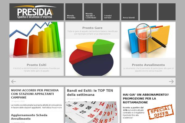Metro theme site design template sample
