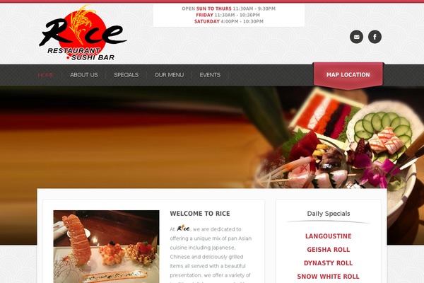 Site using Easy-restaurant-menu-manager plugin