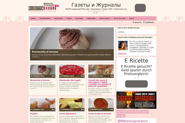 ricettasicura.com site used Arras-theme.1.3.4