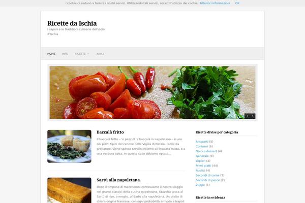 Fresh & Clean theme site design template sample