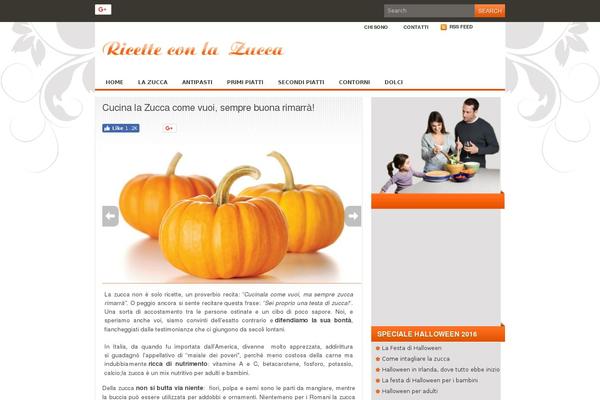 Irecipes theme site design template sample
