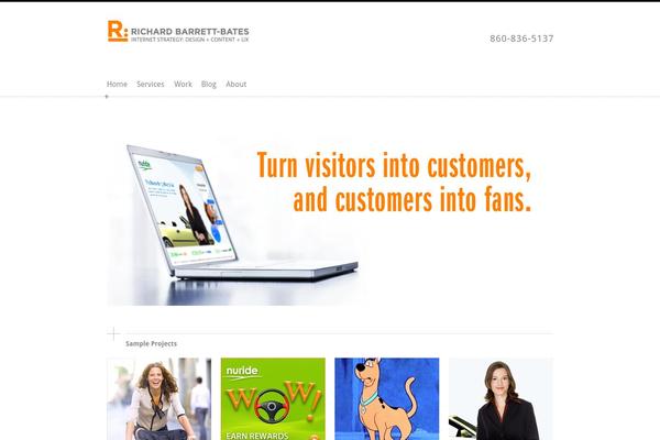 Ratio theme site design template sample