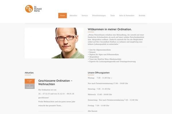 MediCenter theme site design template sample