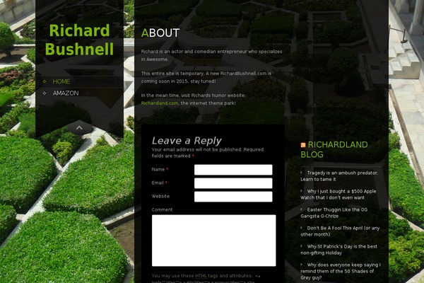 Signify theme site design template sample