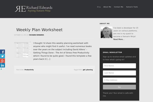Site using Genesis Responsive Slider plugin