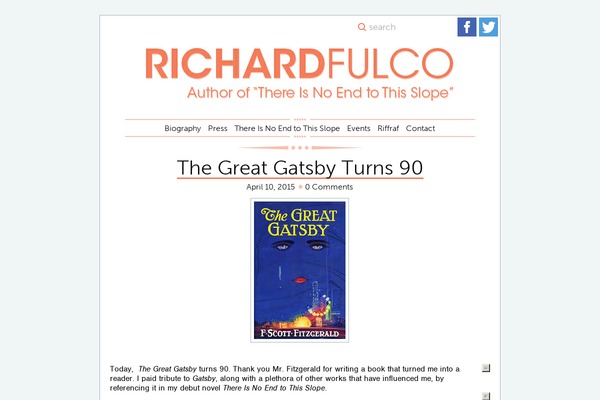 richardfulco.com site used Rftheme