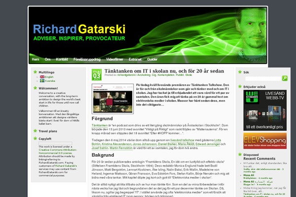 richardgatarski.com site used Mandigo