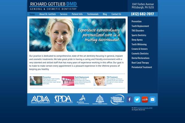 Responsive-child theme site design template sample