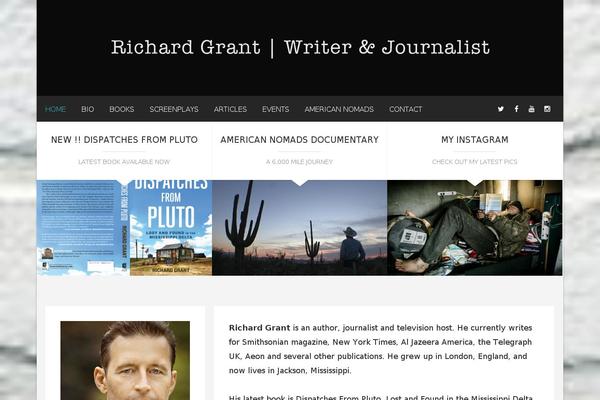 Brixton theme site design template sample