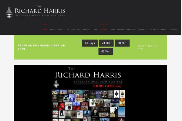 richardharrisfilmfestival.com site used Clean-grid