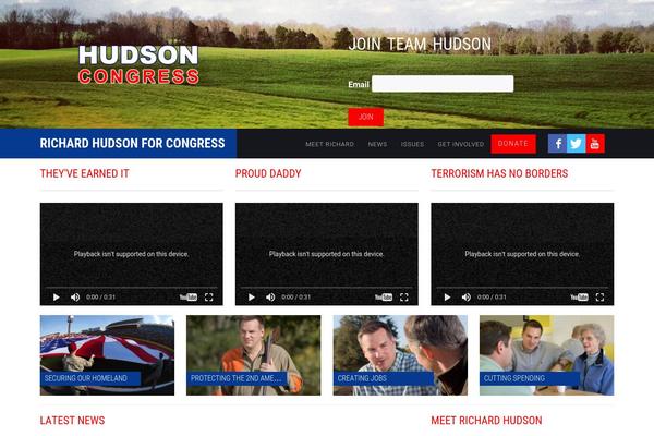 Parlament theme site design template sample