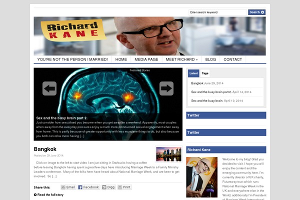 Gazette theme site design template sample